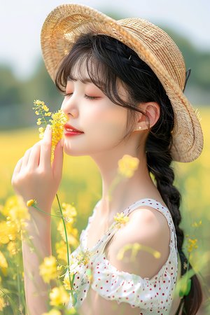 摸美眉的胸